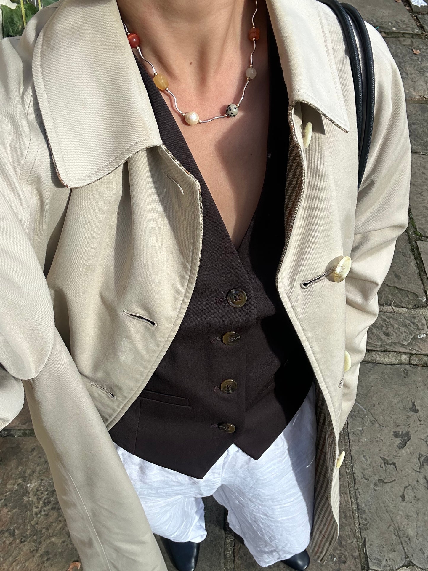 Sienna Ripple Necklace · Sterling Silver