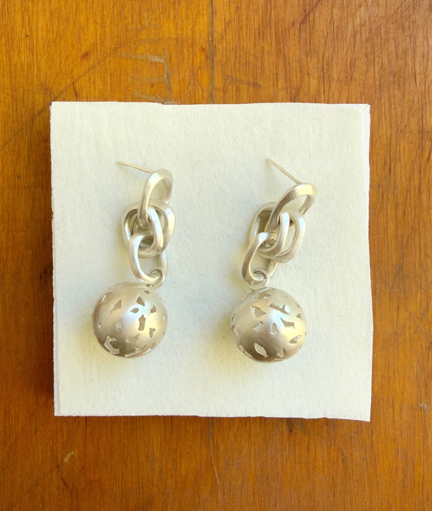 Orb earrings