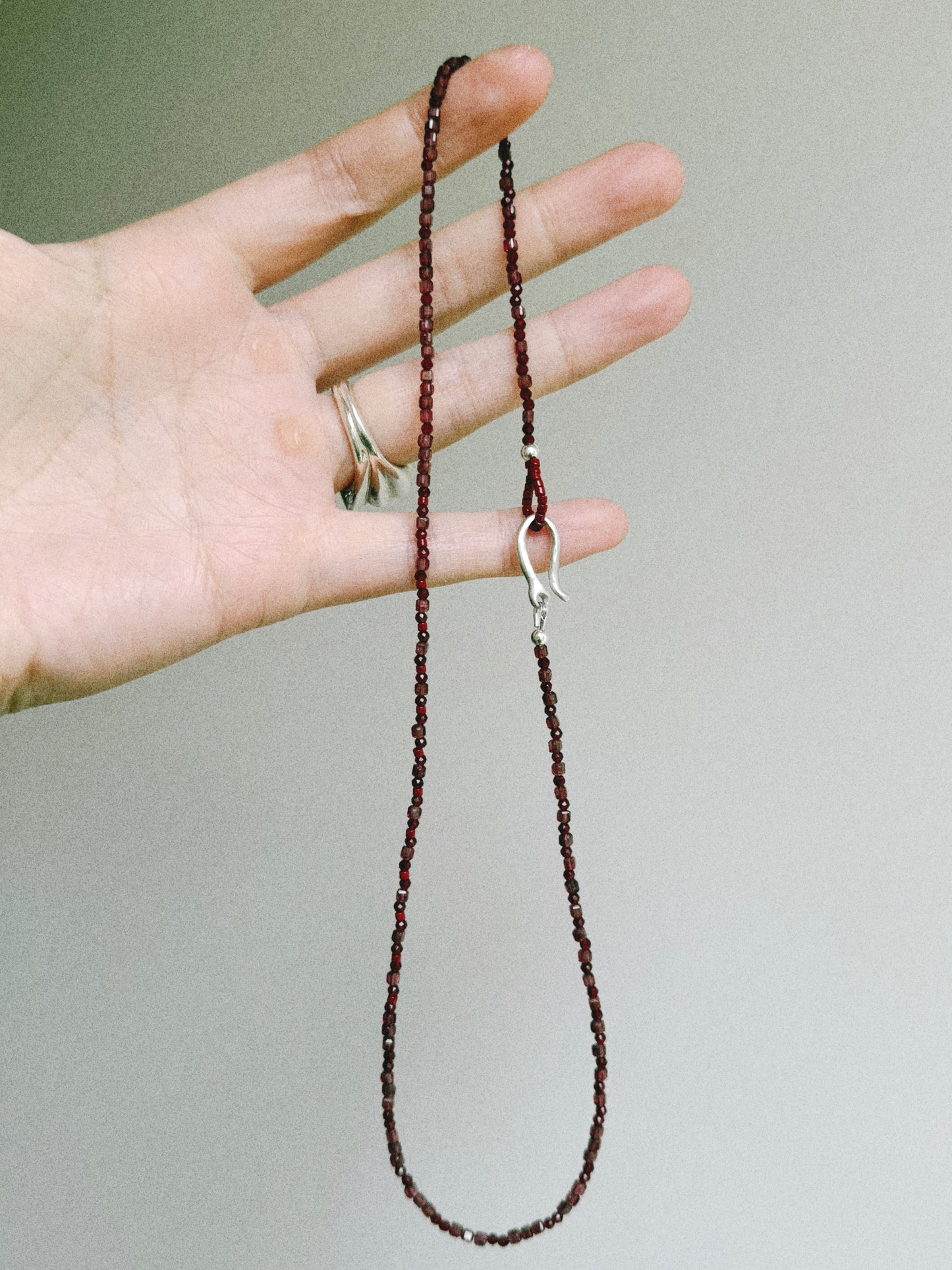 Little Garnet Necklace