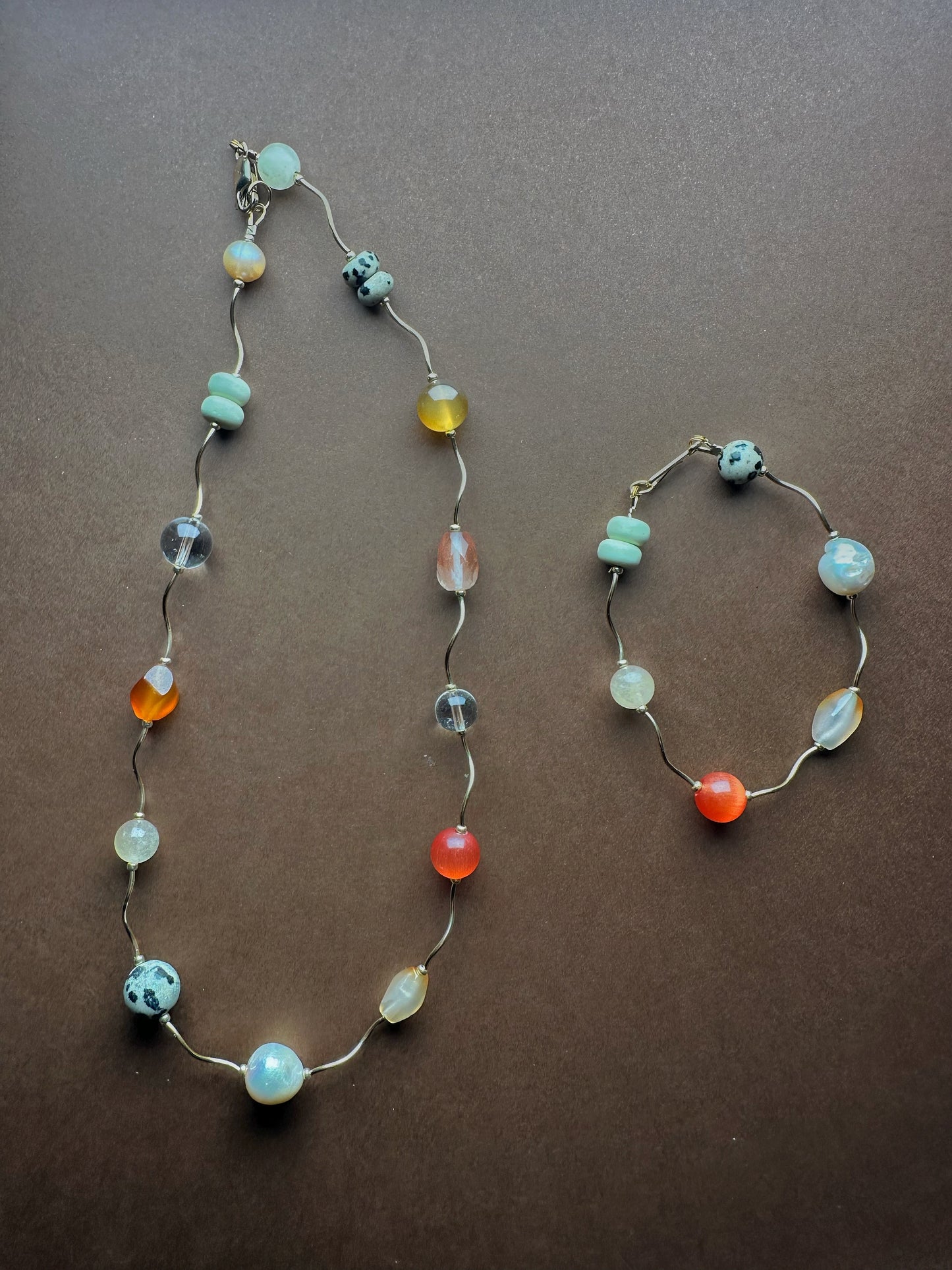 Sienna Ripple Bracelet · Gold Fill