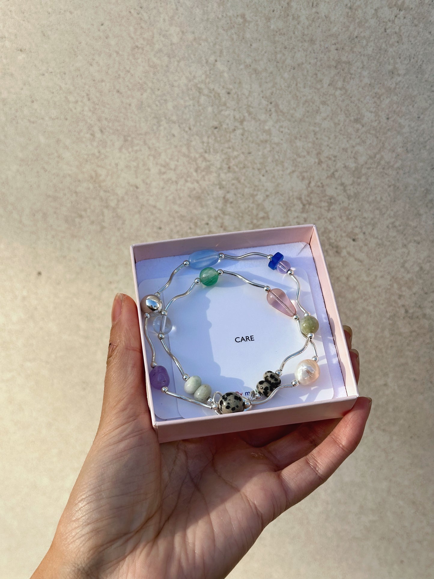 Florescence Ripple Necklace · Sterling Silver