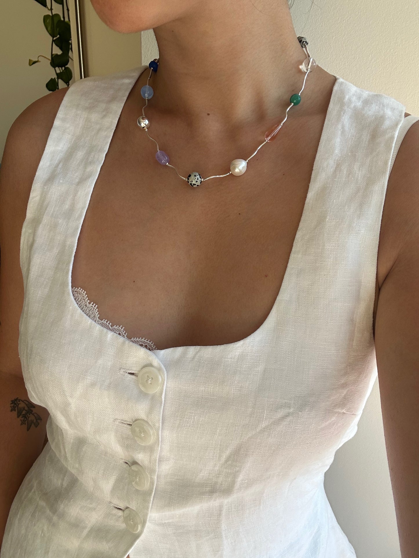 Ripple Florescence · Sterling Silver