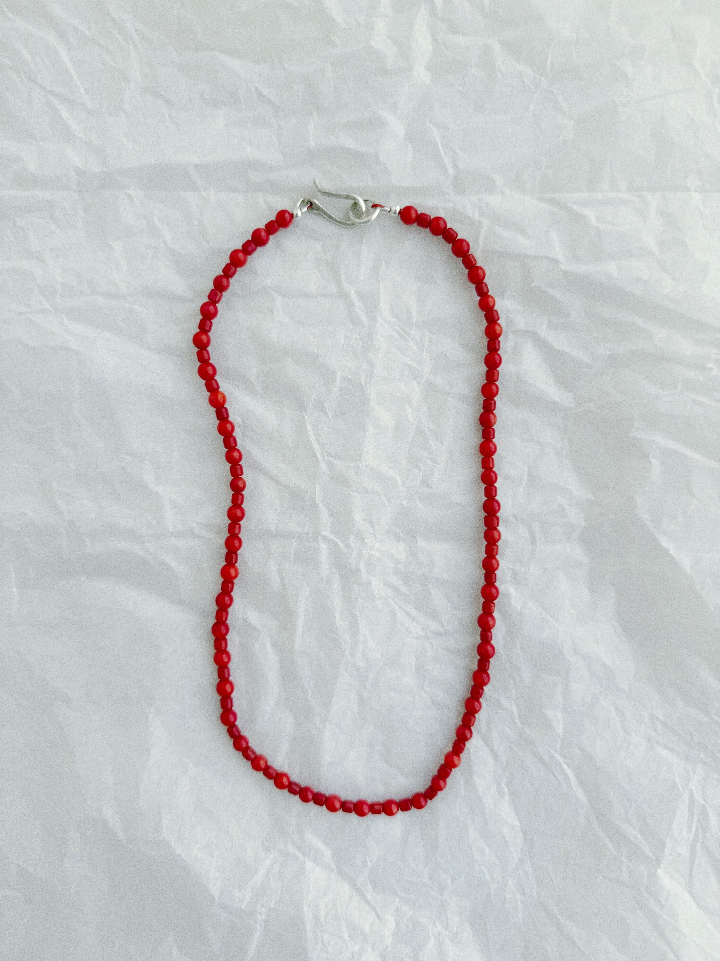 One-of-a-kind: Totem Coral Necklace