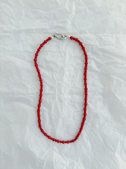One-of-a-kind: Totem Coral Necklace