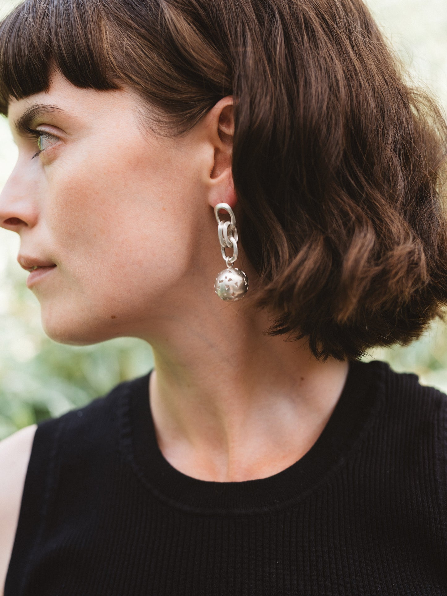 Folk earrings