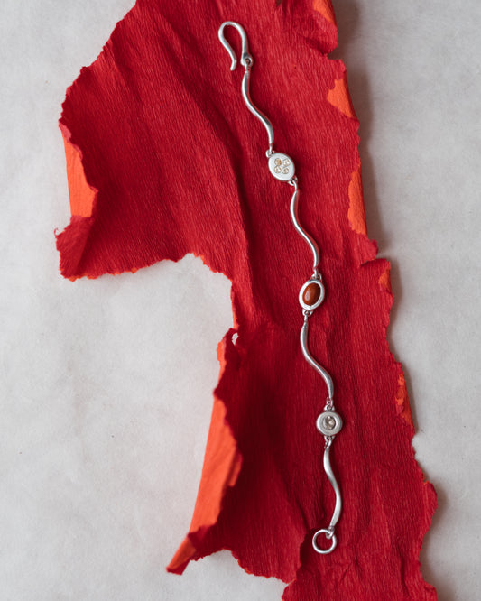 One-of-a-kind: Sienna Ripple Bracelet