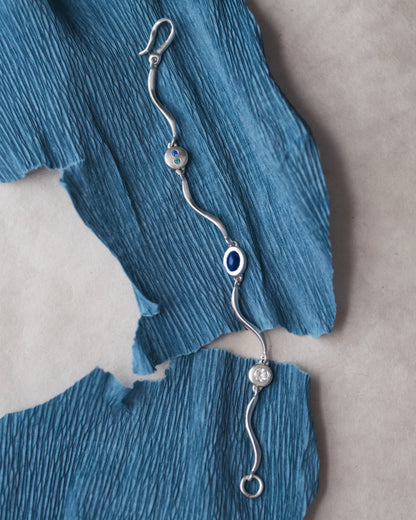 One-of-a-kind: Florescence Ripple Bracelet