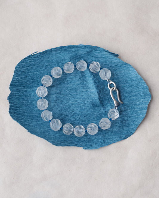Carved Quartz Bracelet