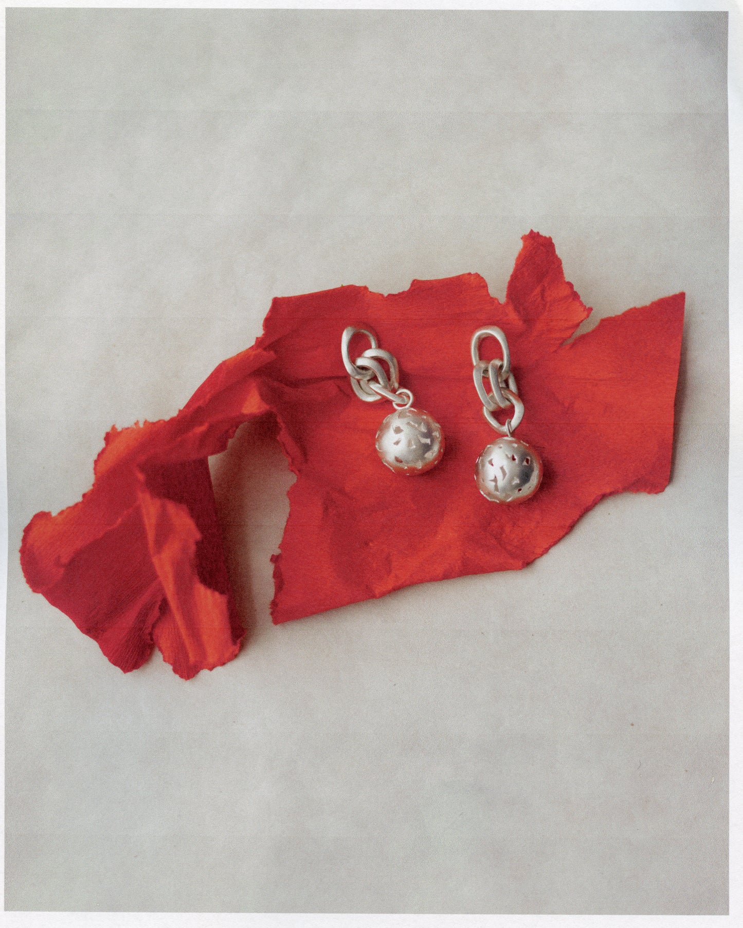 Folk earrings