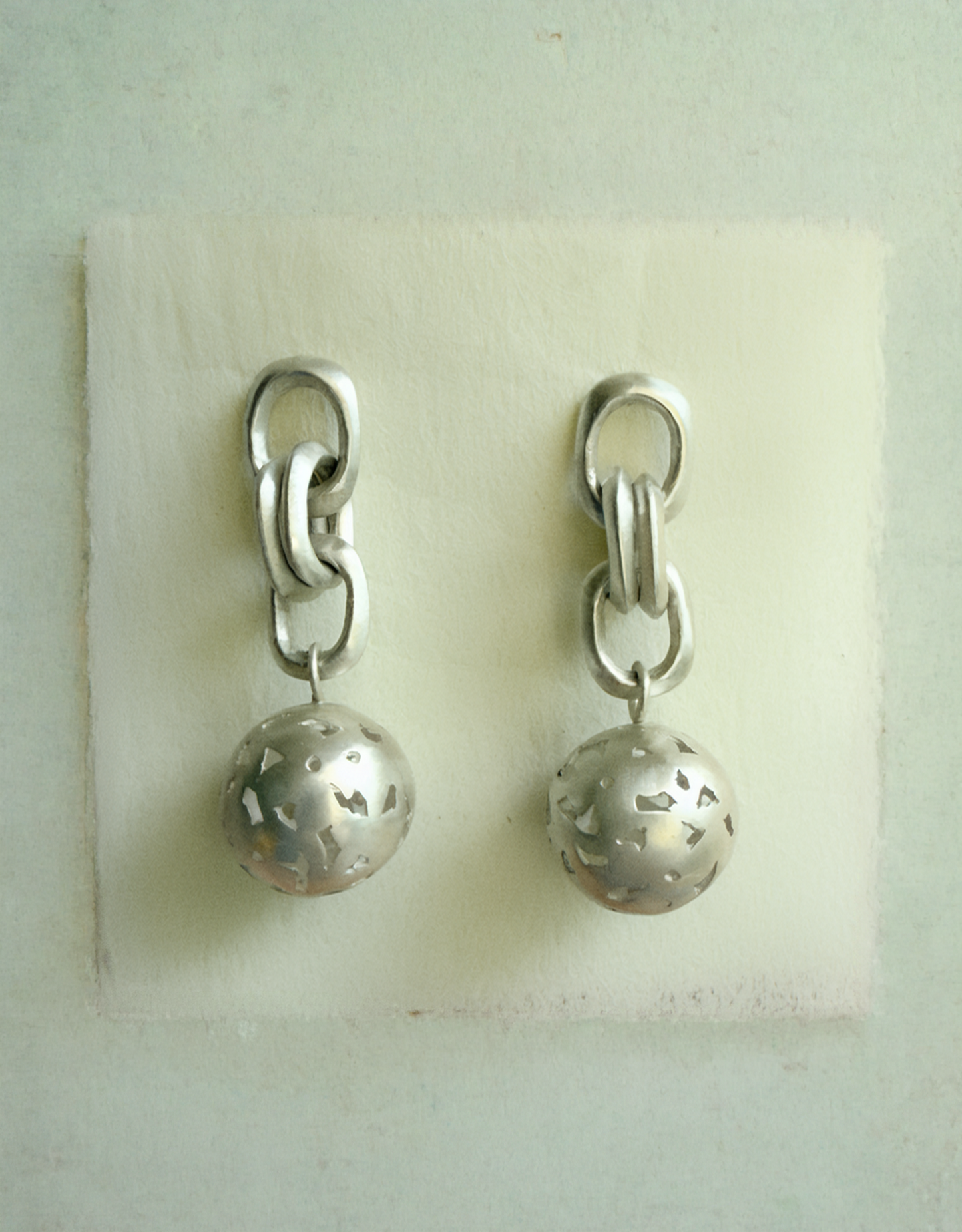 Orb earrings