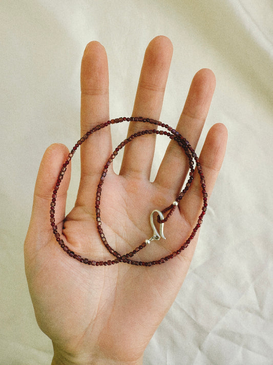 Little Garnet Necklace