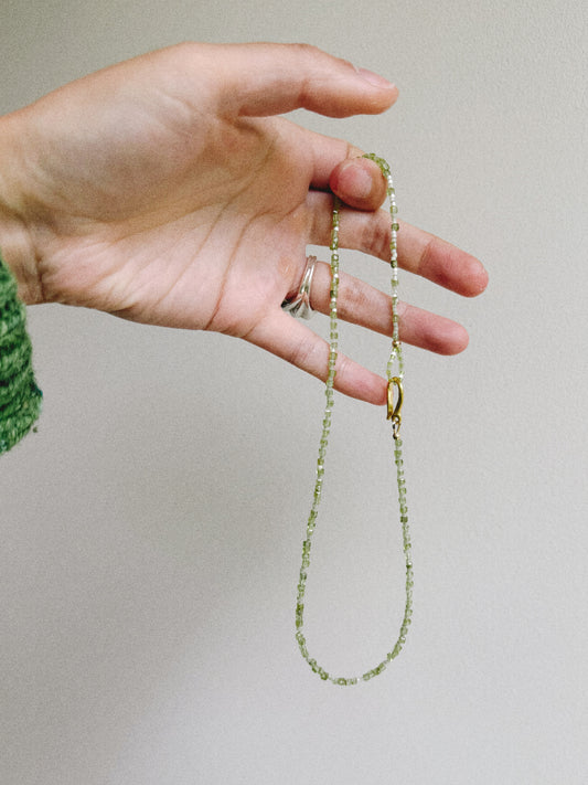 Little Peridot Necklace