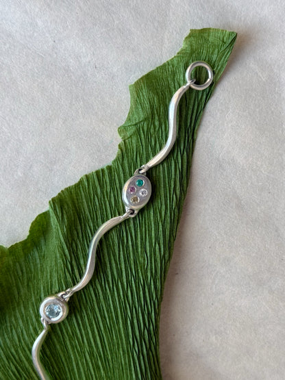One-of-a-kind: Tsavorite Ripple Bracelet