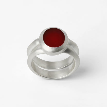 Column Signet in Carnelian