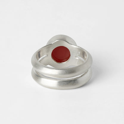 Column Signet in Carnelian