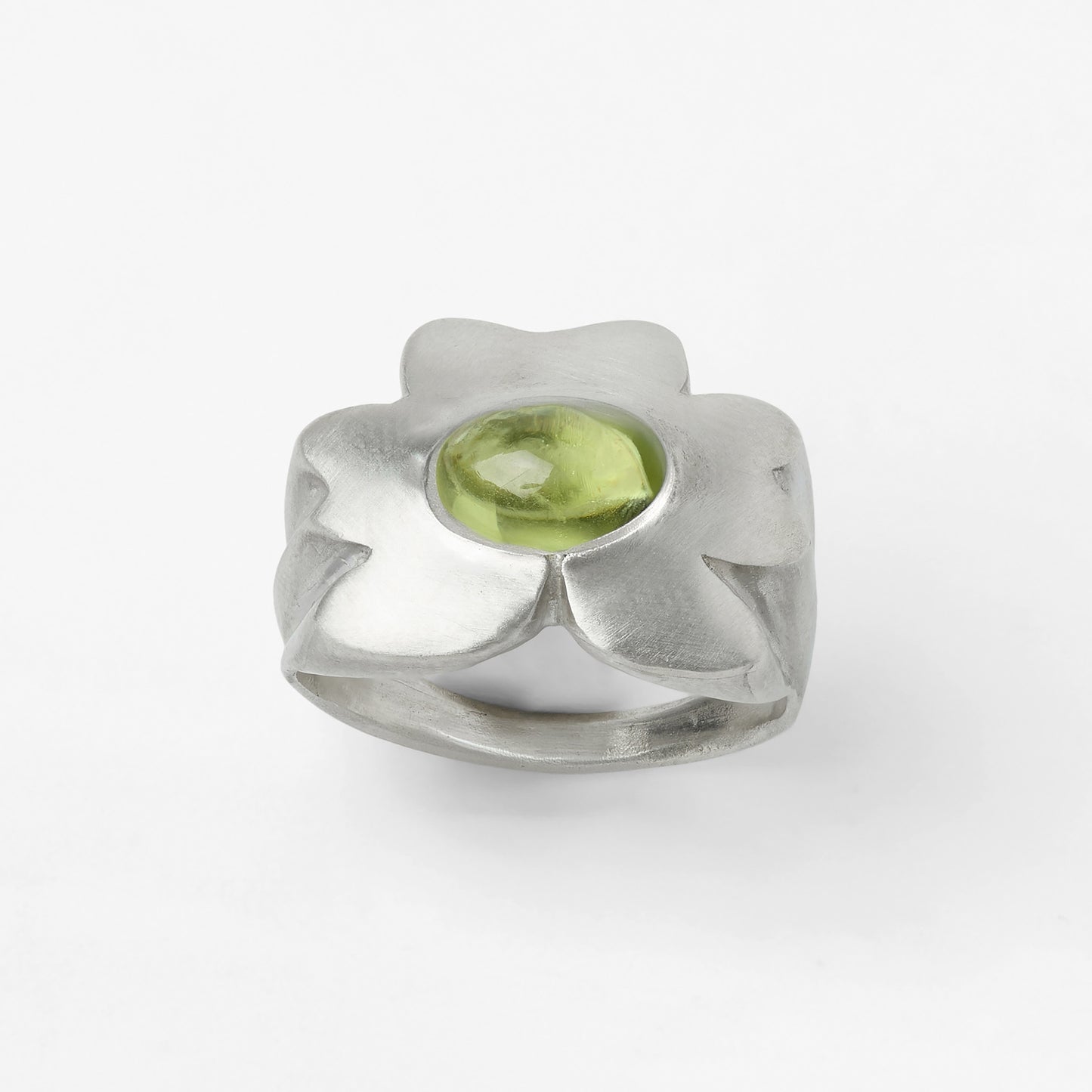 Peridot Goldilocks Ring