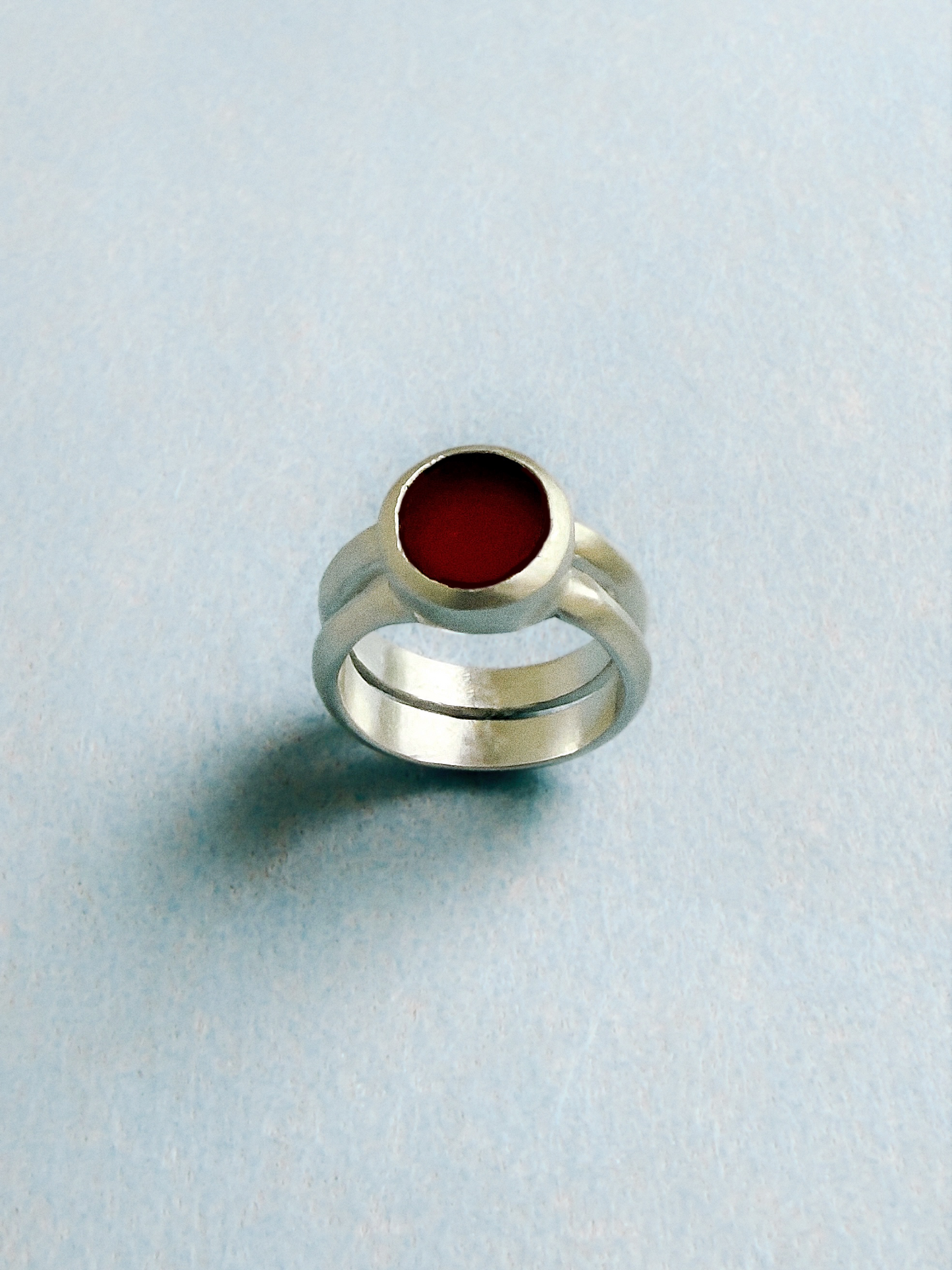 Column Signet in Carnelian