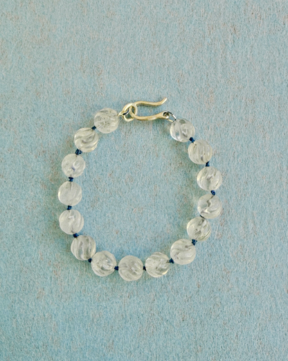 Carved Quartz Bracelet