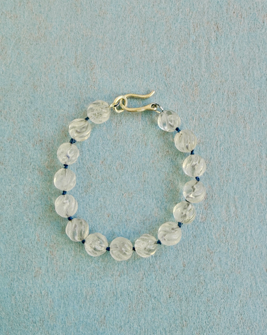 Carved Quartz Bracelet