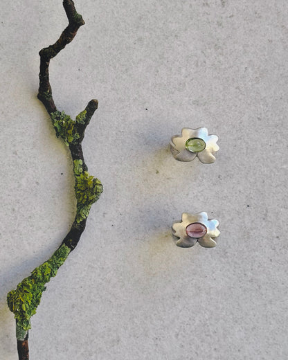 Pink Tourmaline Goldilocks Ring