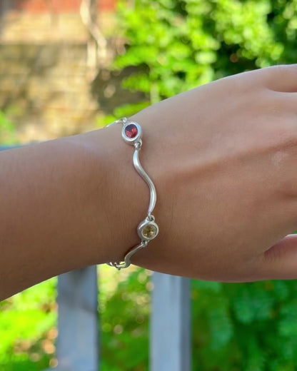 One-of-a-kind: Sienna Ripple Bracelet