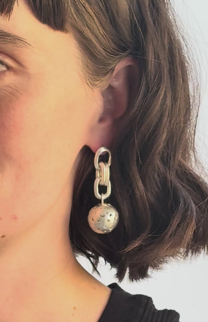 Folk earrings