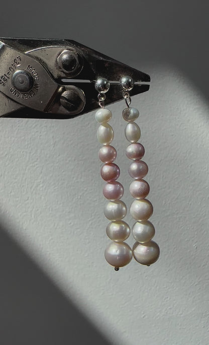 Pearl earrings